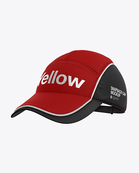 Download Snapback Cap Mockup In Apparel Mockups On Yellow Images Object Mockups