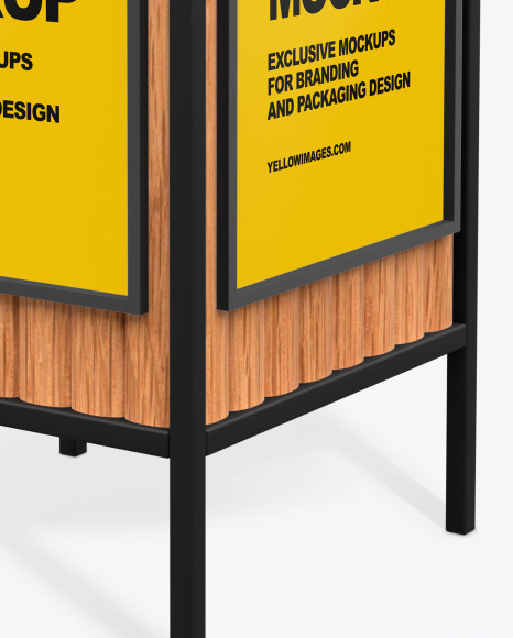 Free Mockup Street Poster