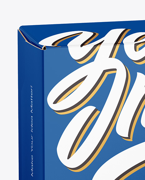 Paper Box Mockup PSD #2