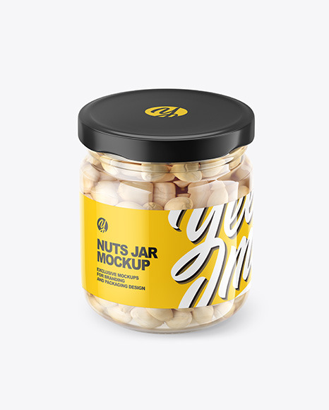 Download Peanut Jar Mockup In Jar Mockups On Yellow Images Object Mockups Yellowimages Mockups