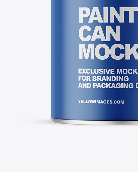 Download Matte Paint Cans Psd Mockup Yellowimages