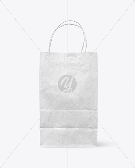 Download Kraft Paper Bag Mockup In Bag Sack Mockups On Yellow Images Object Mockups