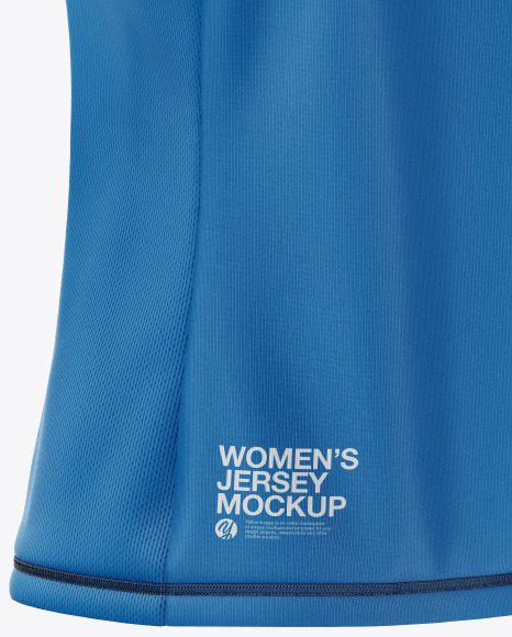 Women’s Jersey Mockup PSD #1