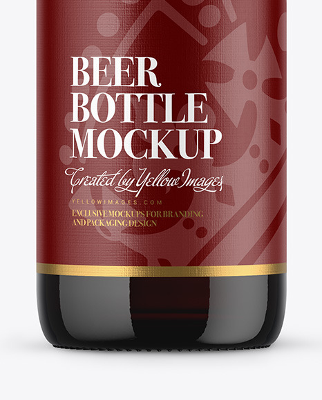 Download Dark Amber Beer Bottle Mockup In Bottle Mockups On Yellow Images Object Mockups Yellowimages Mockups