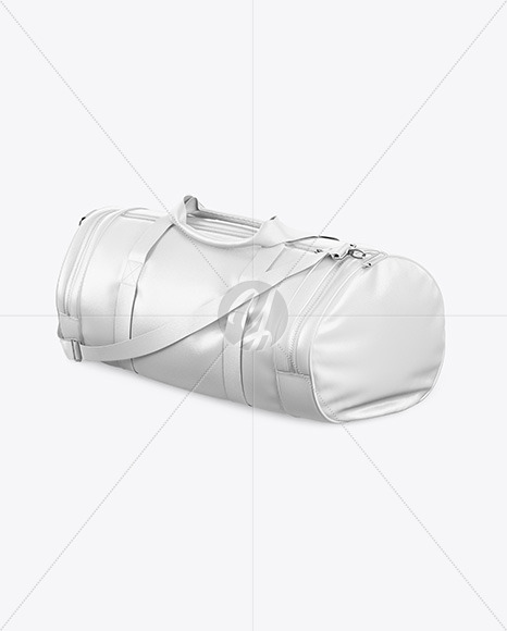 Download Leather Duffel Bag Mockup in Apparel Mockups on Yellow ...