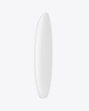 Download Funboard Surfboard Mockup Left Side View In Object Mockups On Yellow Images Object Mockups