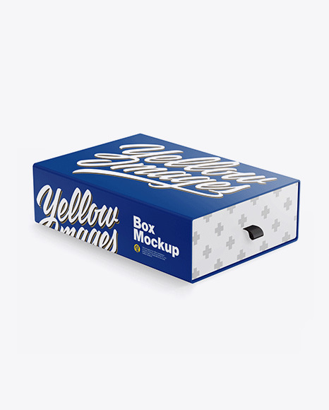 Glossy Box Mockup