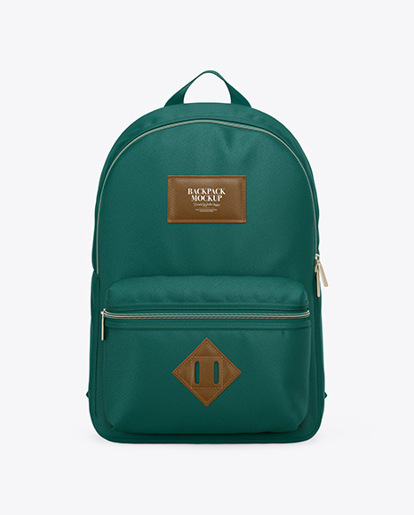 Backpack Mockup   Front View PSD #6