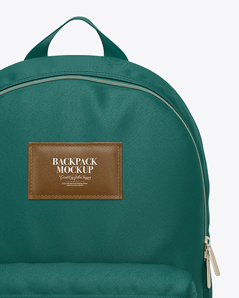 Backpack Mockup - Front View