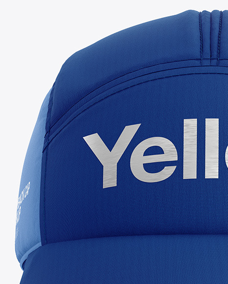 Download Snapback Cap Mockup in Apparel Mockups on Yellow Images ...