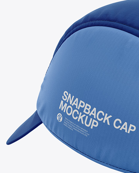 Download Snapback Cap Mockup in Apparel Mockups on Yellow Images ...