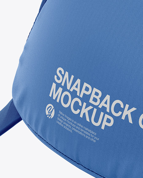 Download Snapback Cap Mockup In Apparel Mockups On Yellow Images Object Mockups