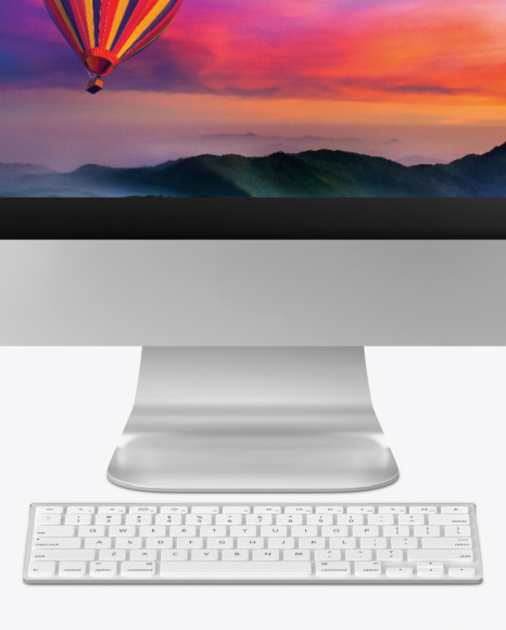 Download Imac Pro Keyboard And Mouse Mockup Front View In Device Mockups On Yellow Images Object Mockups PSD Mockup Templates