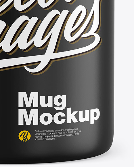 Matte Coffee Cup Mockup PSD #4