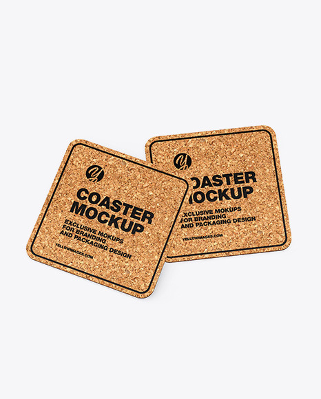 Download Cork Coasters Mockup In Stationery Mockups On Yellow Images Object Mockups Yellowimages Mockups