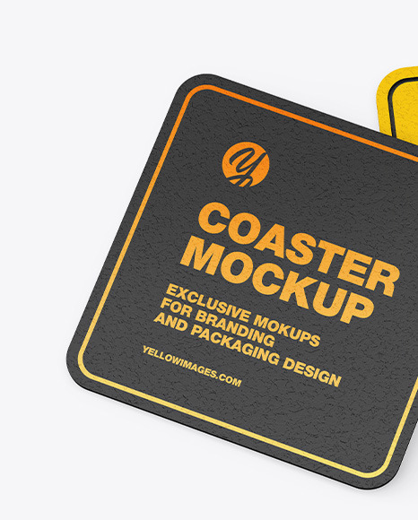 Download Cork Coasters Mockup In Stationery Mockups On Yellow Images Object Mockups Yellowimages Mockups