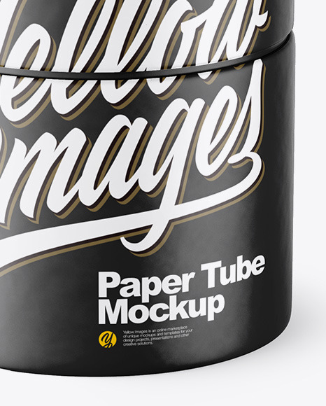 Matte Paper Tube PSD #2