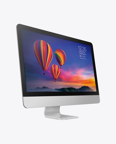 iMac Pro Mockup   Left Side View PSD #3