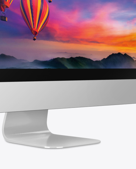 iMac Pro Mockup   Left Side View PSD #5