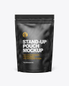 Matte Stand-up Pouch Mockup