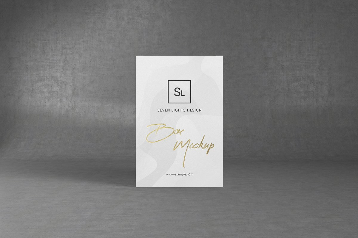 Download White Box Packaging Mockup Yellowimages