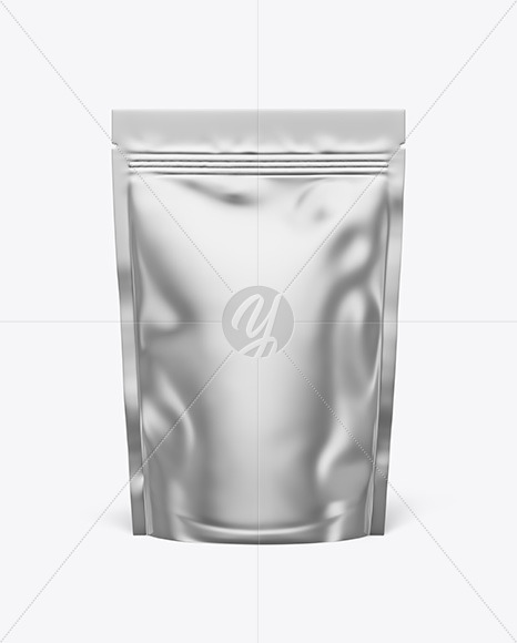 Download Metallic Stand-up Pouch Mockup Free Mockups