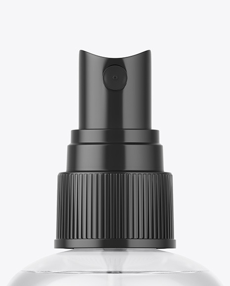 Clear Spray Bottle Mockup PSD #6