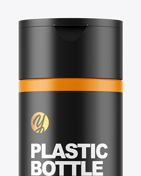 Matte Plastic Bottle Mockup PSD #2