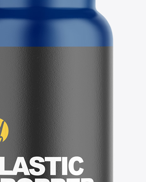 Download Matte Plastic Dropper Bottle Mockup in Bottle Mockups on Yellow Images Object Mockups