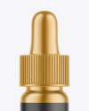 Metallic Dropper Bottle Mockup