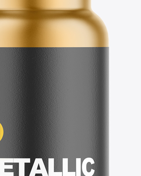 Metallic Dropper Bottle Mockup