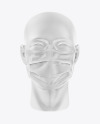 Download Face Mask Mockup In Apparel Mockups On Yellow Images Object Mockups