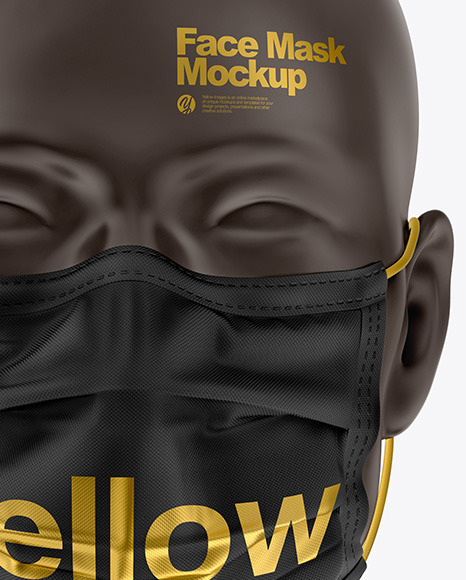 Face Mask Mockup