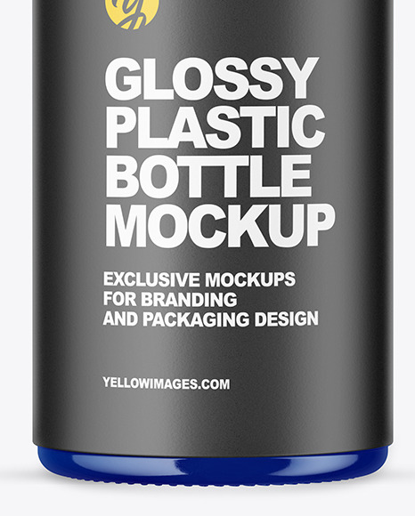 Glossy Glass Dropper Bottle PSD #4