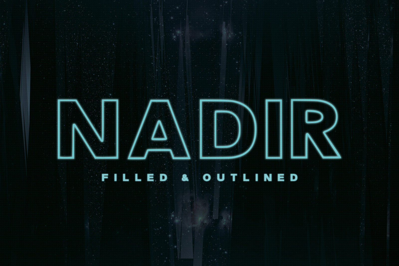 Nadir Typeface In Fonts On Yellow Images Creative Store