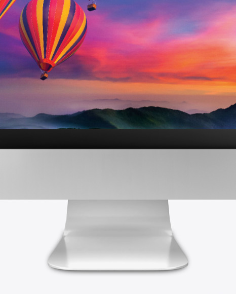 iMac Pro Mockup   Front View PSD #5