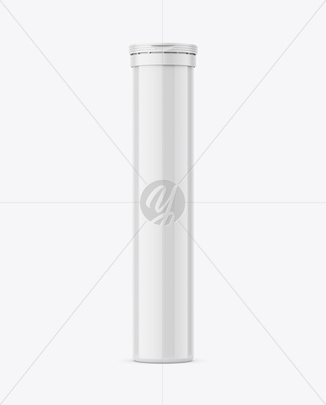 Download Transparent Candy Tube Mockup In Tube Mockups On Yellow Images Object Mockups PSD Mockup Templates