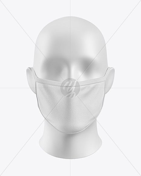 Download Free Face Mask Mockup In Apparel Mockups On Yellow Images Object PSD Mockups