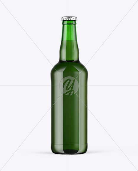 Download Green Glass Beer Bottle Mockup In Bottle Mockups On Yellow Images Object Mockups PSD Mockup Templates