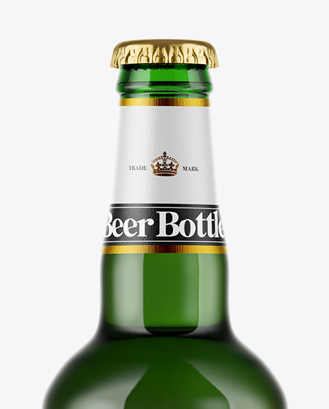 Download Green Glass Beer Bottle Mockup In Bottle Mockups On Yellow Images Object Mockups Yellowimages Mockups