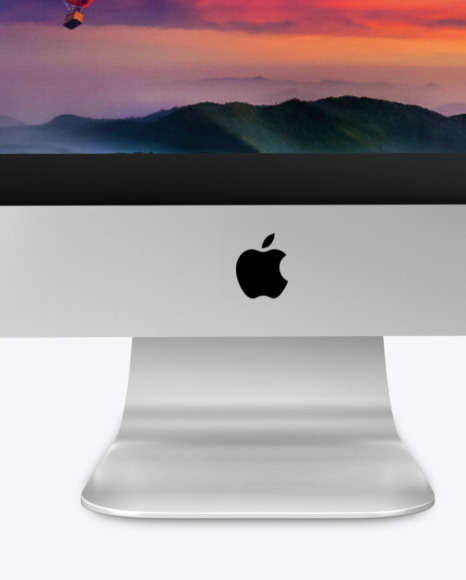 iMac Pro Mockup   Front View PSD #1