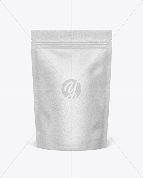 Download Kraft Food Bag With Nuts Mockup - Kraft Stand Up Pouch Mockup In Pouch Mockups On Yellow Images