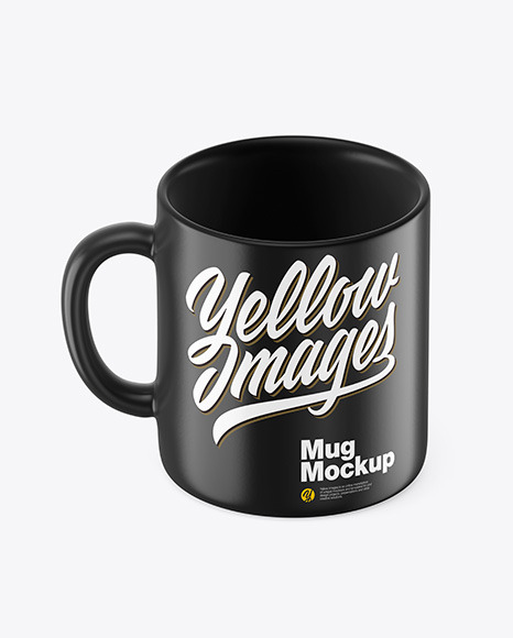 Download Black Mug Mockup Png Yellowimages