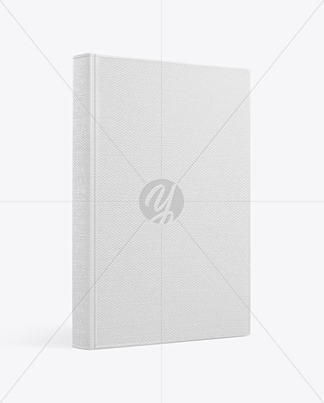 Hardcover Book w  Fabric Cover Mockup PSD #1