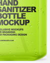 Hand Sanitizer Bottle Mockup