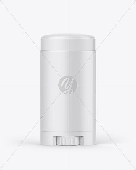 Opened Plastic Deodorant Stick Mockup In Bottle Mockups On Yellow Images Object Mockups