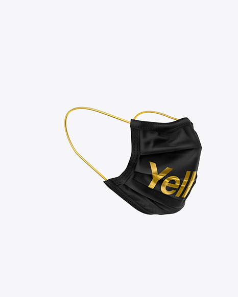 Download Free Face Mask Mockup In Apparel Mockups On Yellow Images Object Mockups PSD Mockups