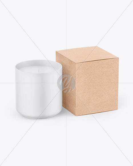 Download Matte Diffuser Bottle W Paper Box Mockup In Packaging Mockups On Yellow Images Object Mockups PSD Mockup Templates