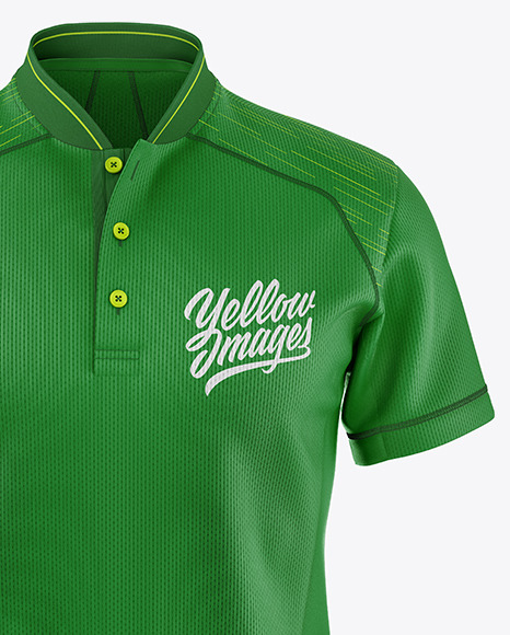 Download Men S Polo Mockup In Apparel Mockups On Yellow Images Object Mockups PSD Mockup Templates