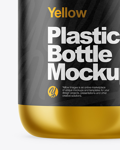 Download Metallic Bottle Mockup In Bottle Mockups On Yellow Images Object Mockups PSD Mockup Templates